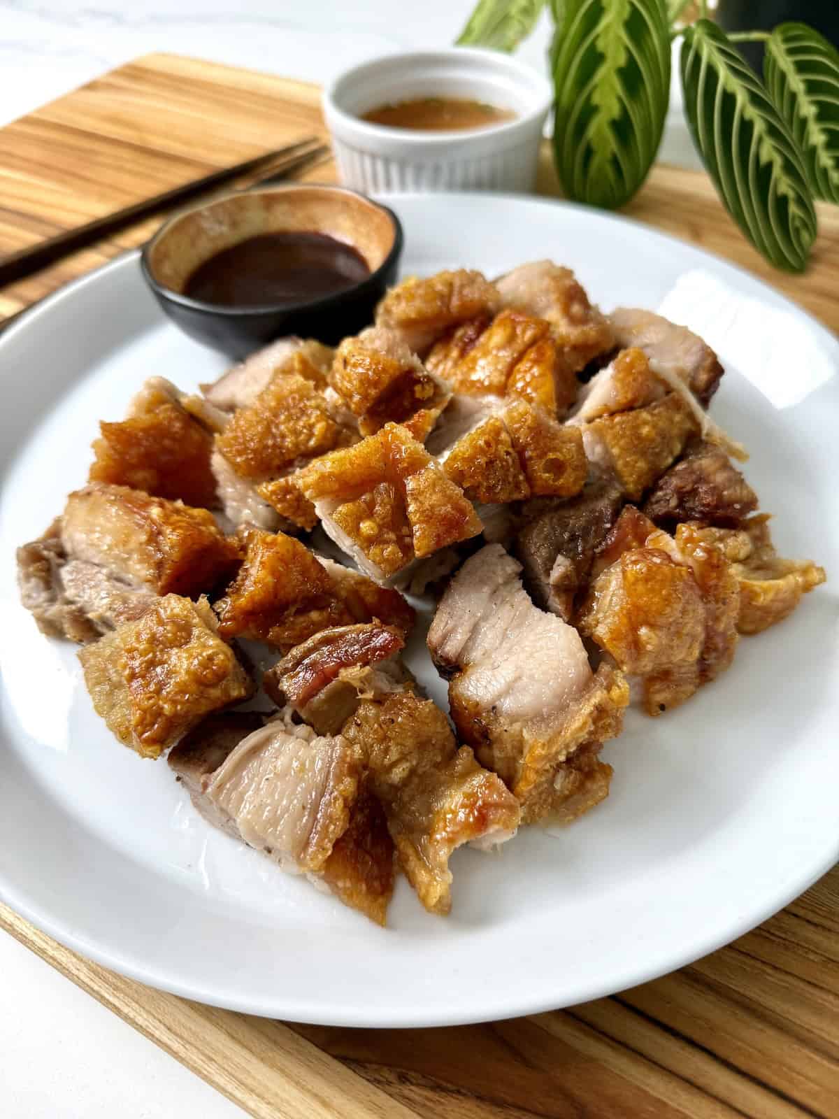 Air Fryer Crispy Pork Belly