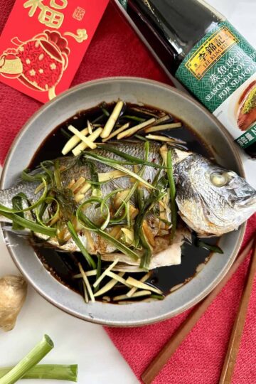 Chinese Steamed Whole Fish