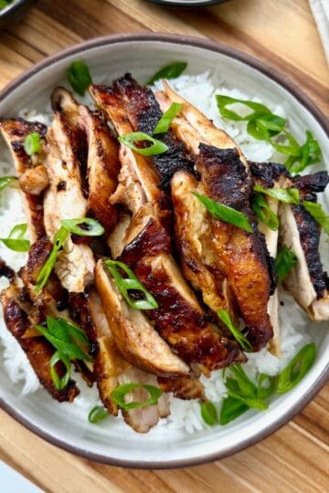 Air Fryer Soy Sauce Chicken Featured Image