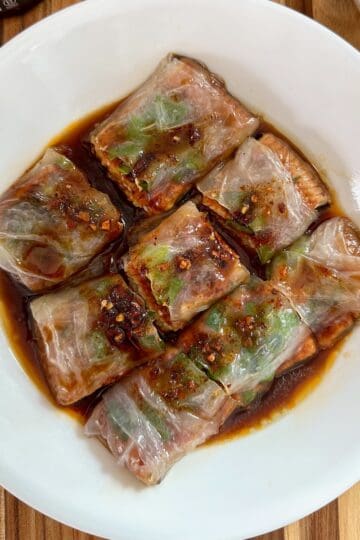 Unagi Rice Paper Noodle Rolls Featured