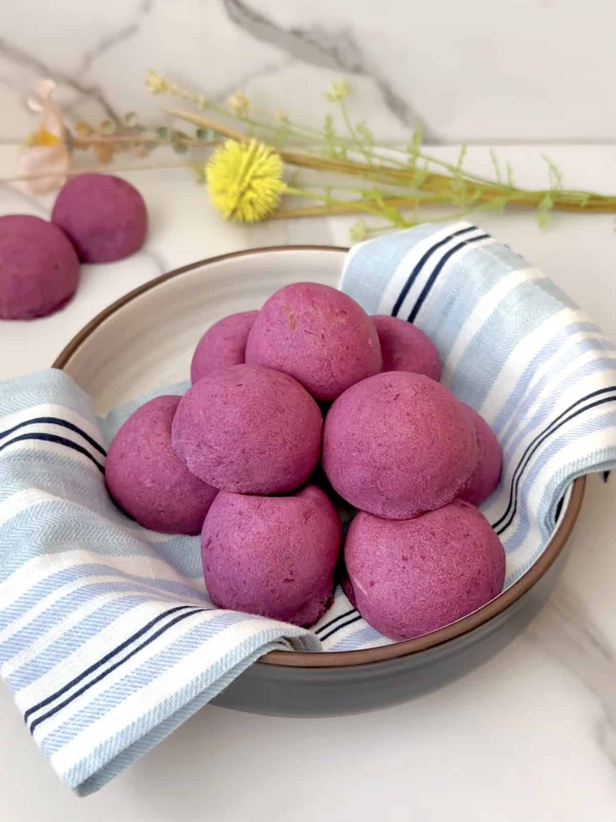 Purple Yam Brazilian Bread Main