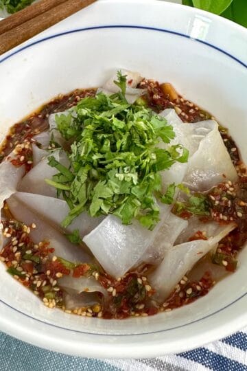 Soy Chili Oil Rice Paper Noodles Featured