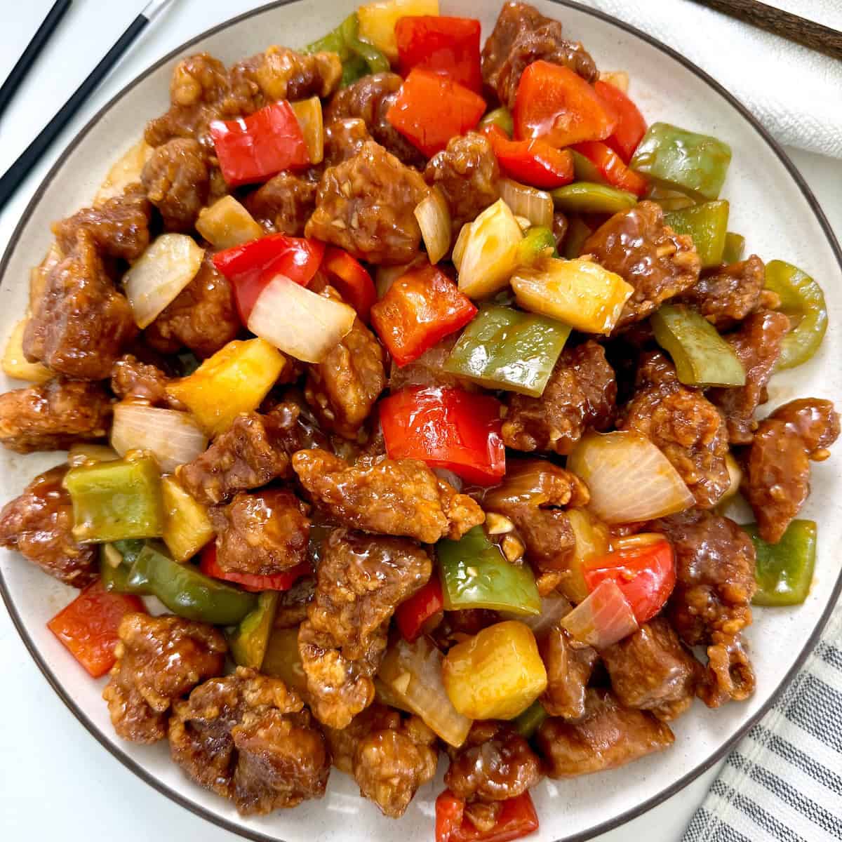 Sweet and Sour Pork Featured