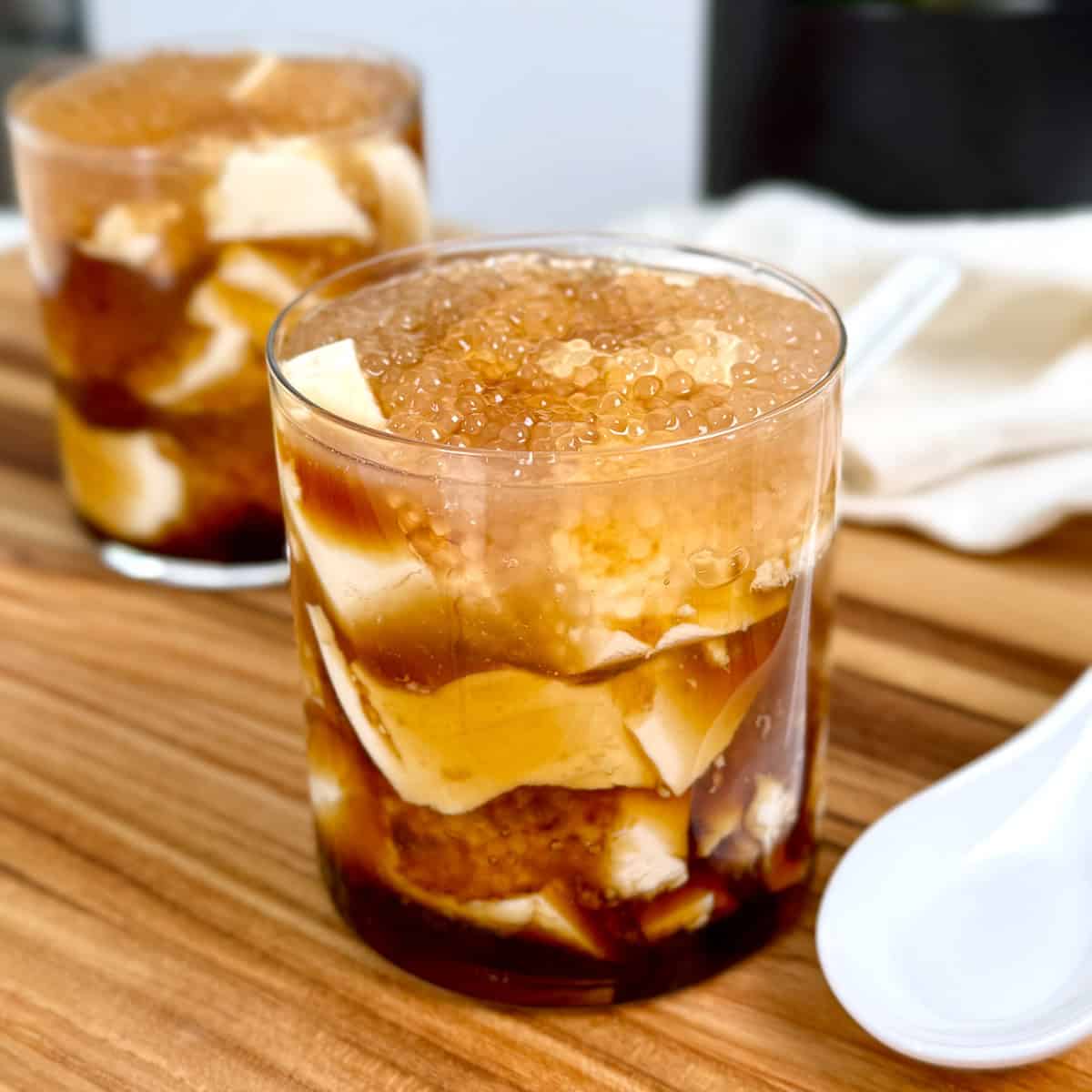 Taho (Filipino Silken Tofu Dessert) Featured v2
