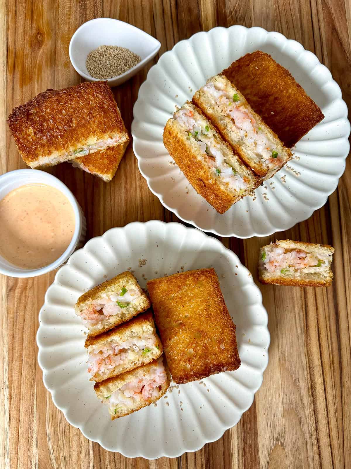 Sesame Shrimp Toast Body