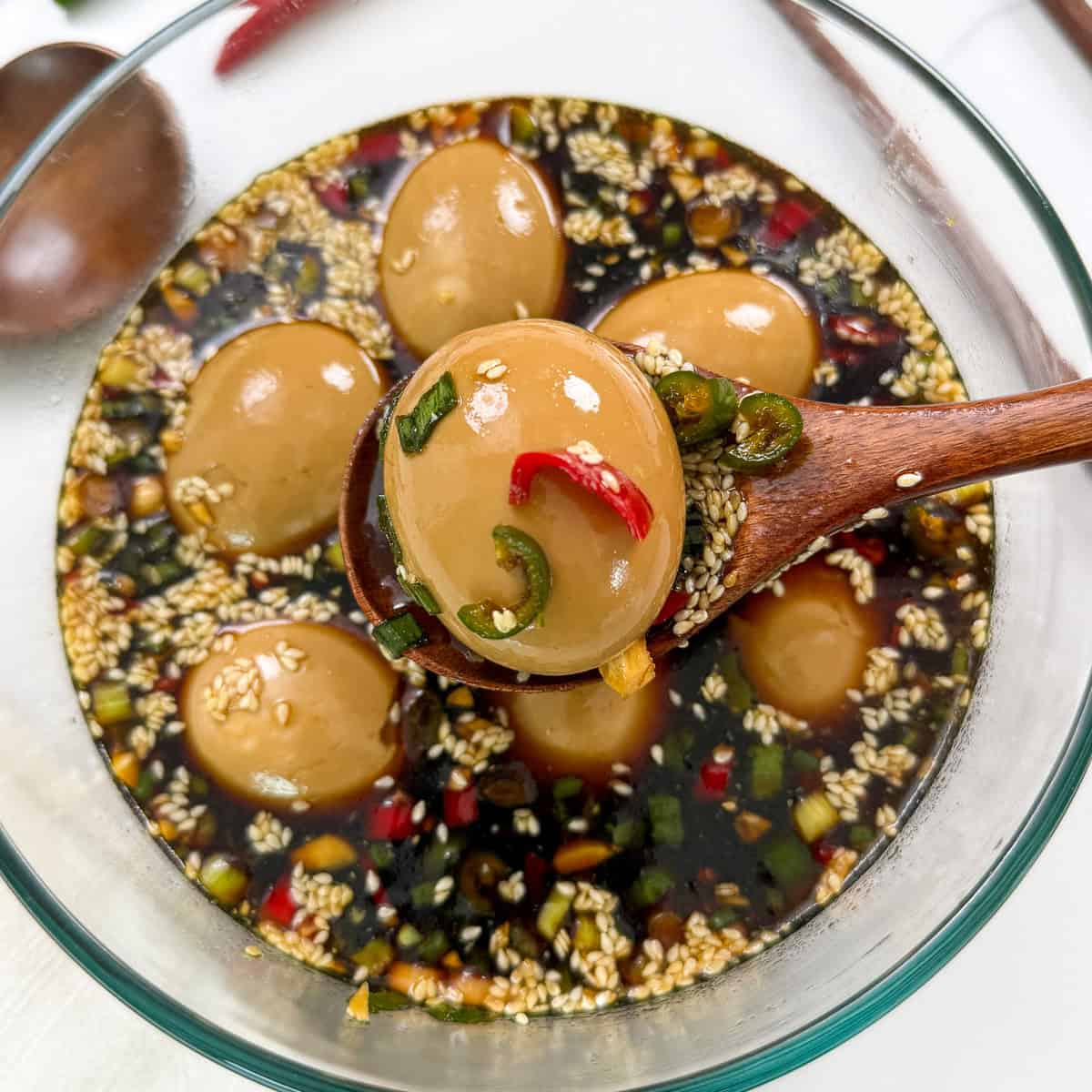 Mayak Eggs (Korean Marinated Eggs)