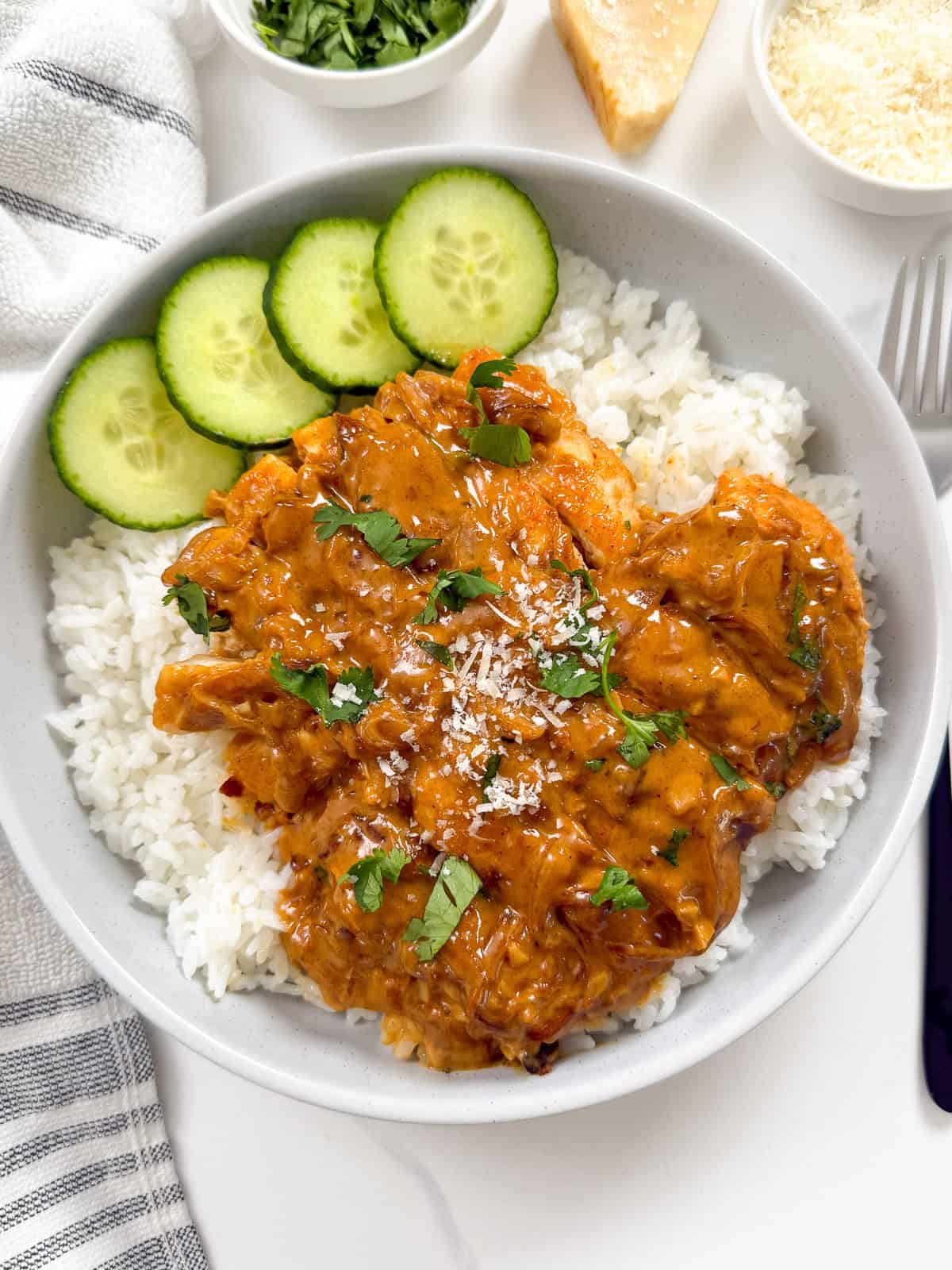 Creamy Caramlized Onion Chicken Main