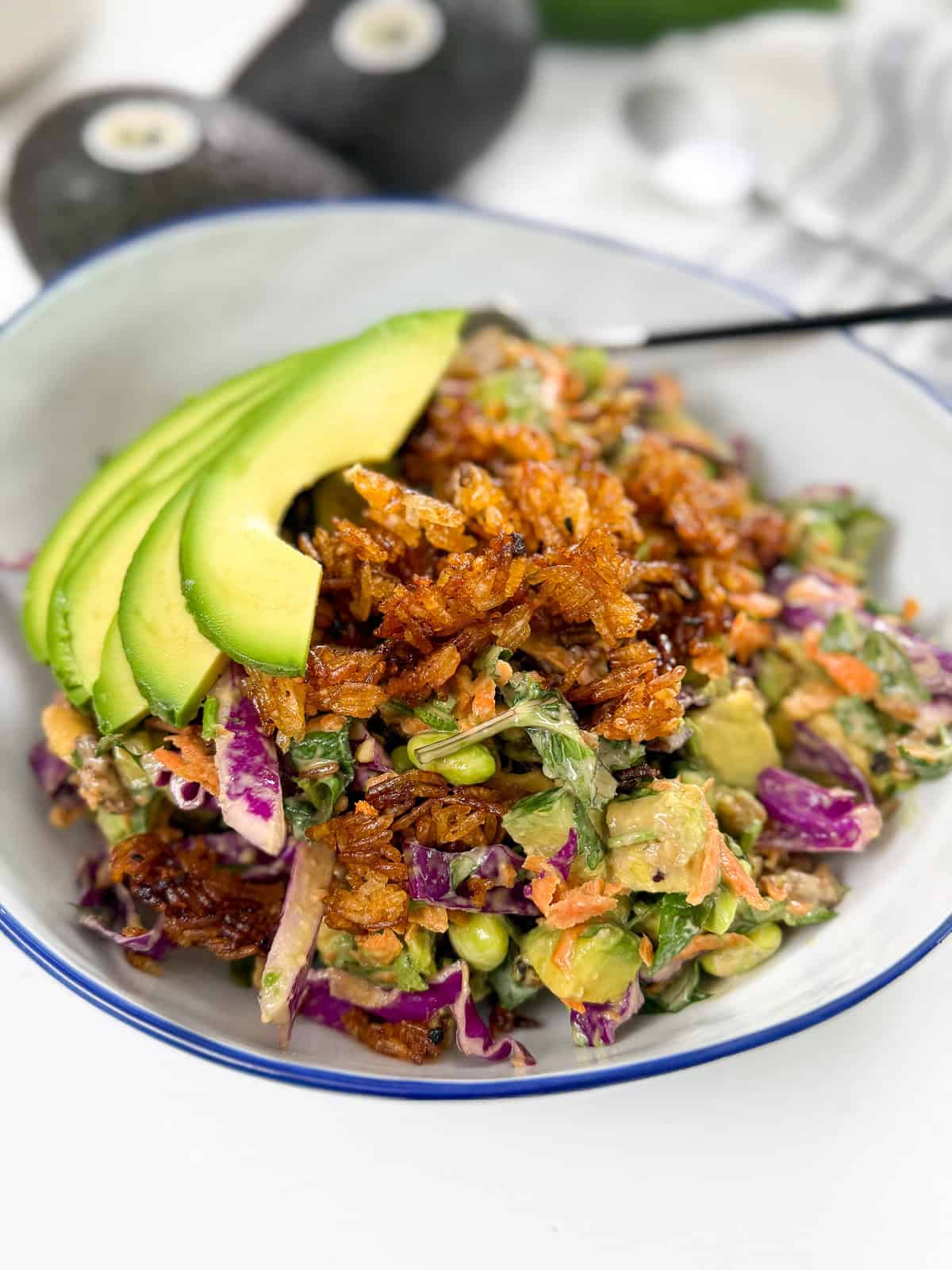 Crispy Rice Salad with Creamy Sesame Dressing Body 1