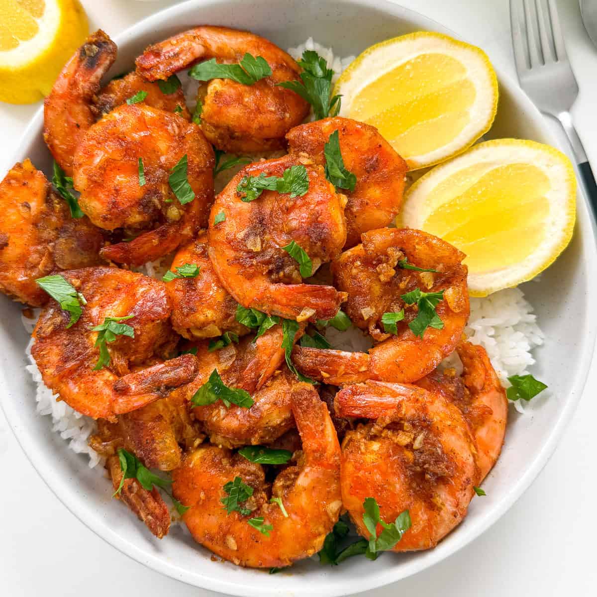 Hawaiian Garlic Shrimp Featured