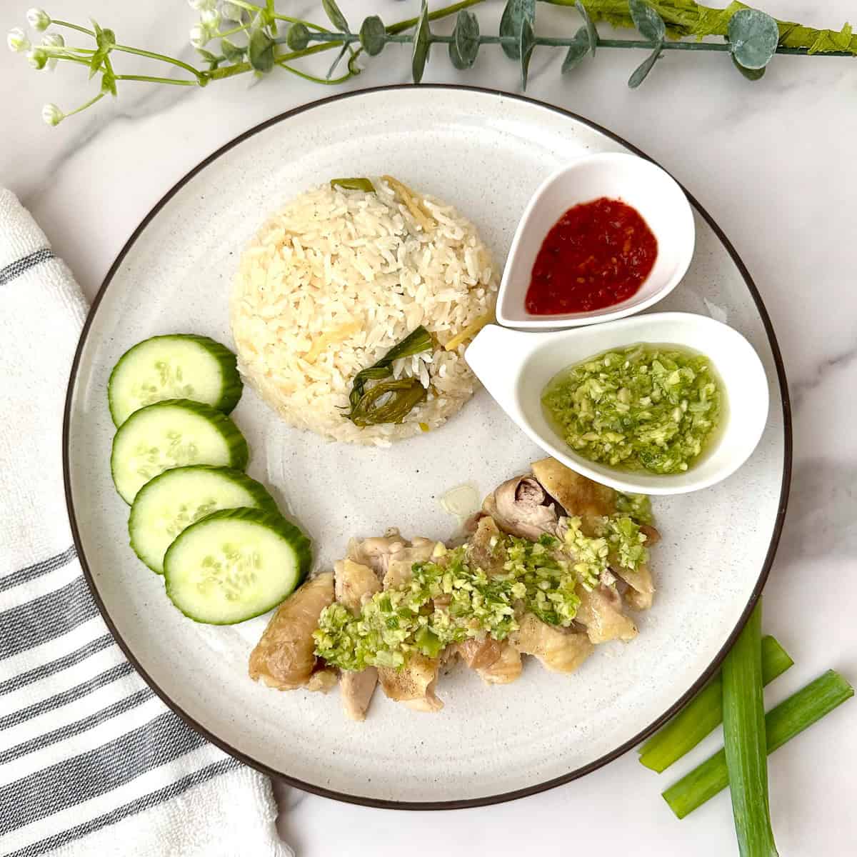 Hanan Rice Rice Cooker Hainanese Chicken