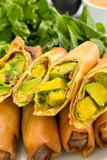 Avocado Egg Rolls (Cheesecake Factory Inspired) Featured