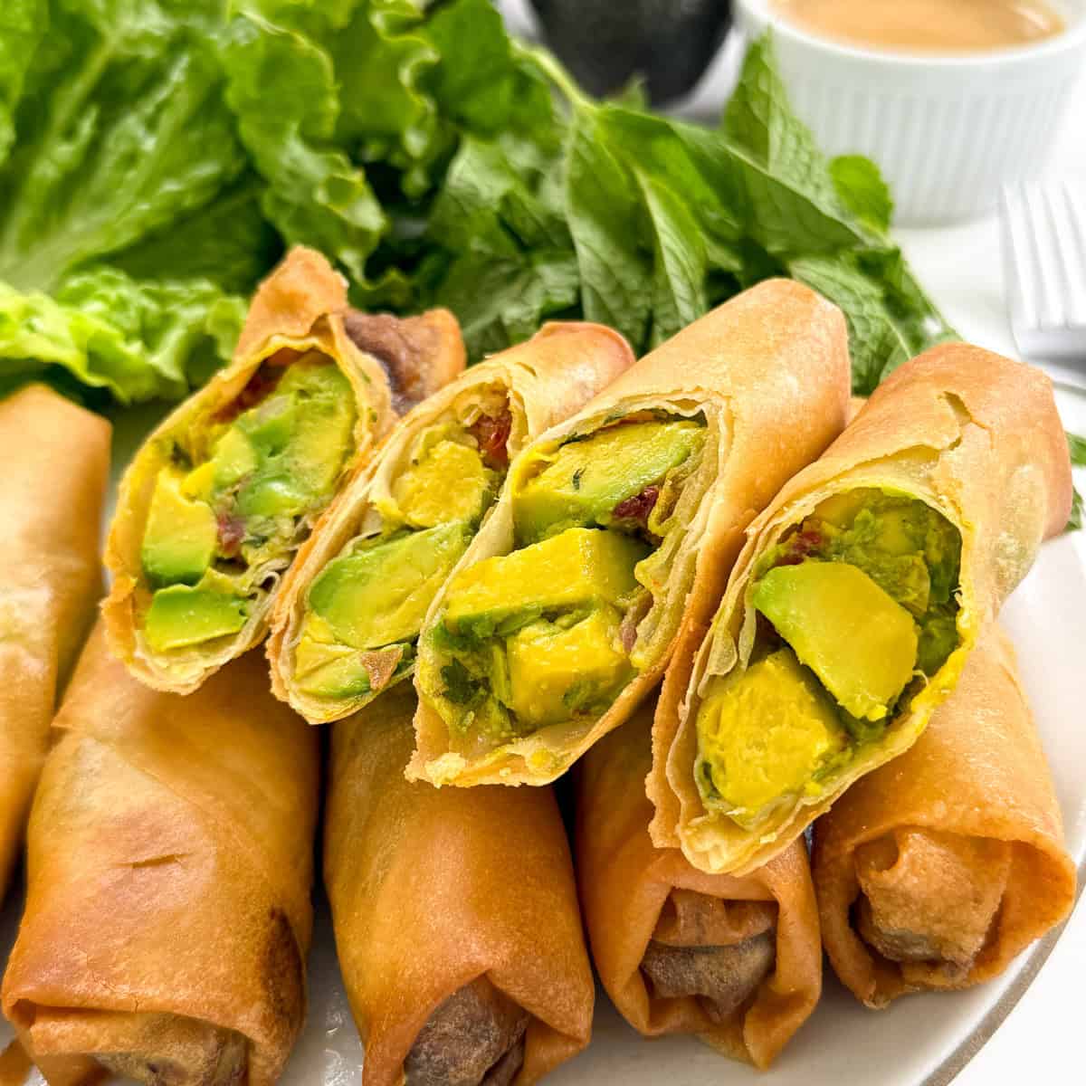 Avocado Egg Rolls (Cheesecake Factory Inspired) Featured