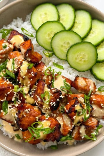 Bang Bang Salmon Bites Featured