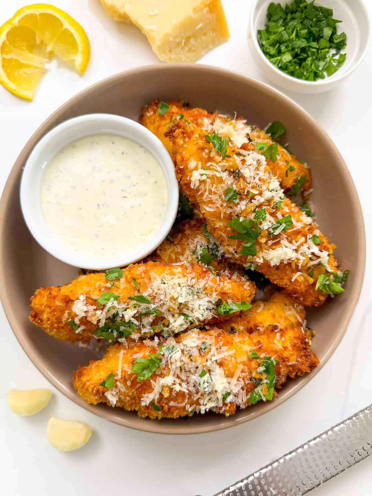 Garlic Parmesan Chicken Tenders Body 1