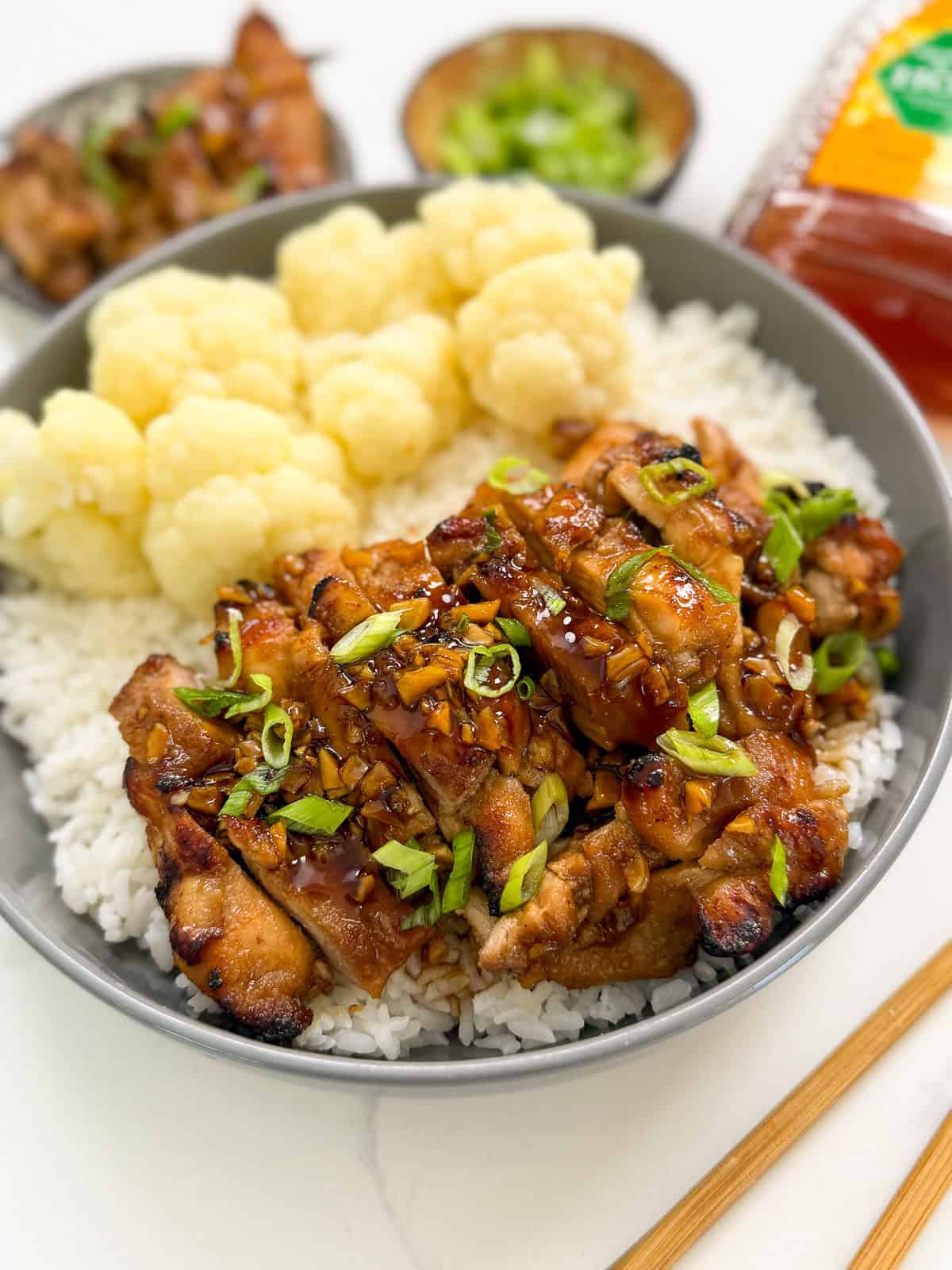 Honey Garlic Chicken Thighs Body 2