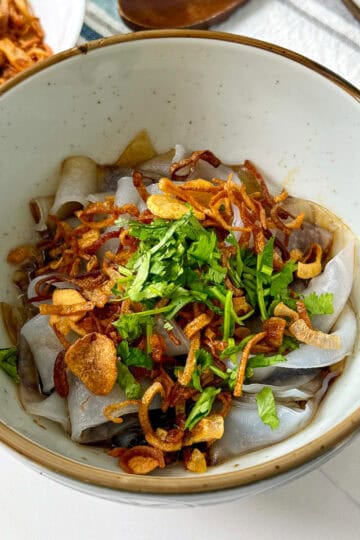 Shallot Oil Rice Paper Noodles featured view
