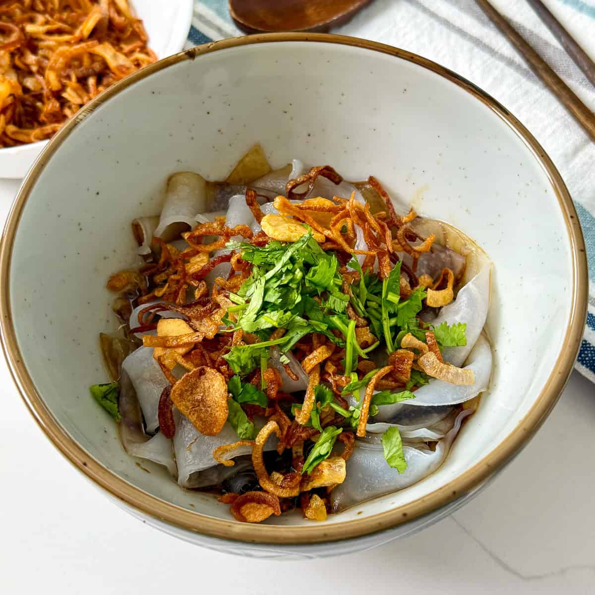 Shallot Oil Rice Paper Noodles featured view